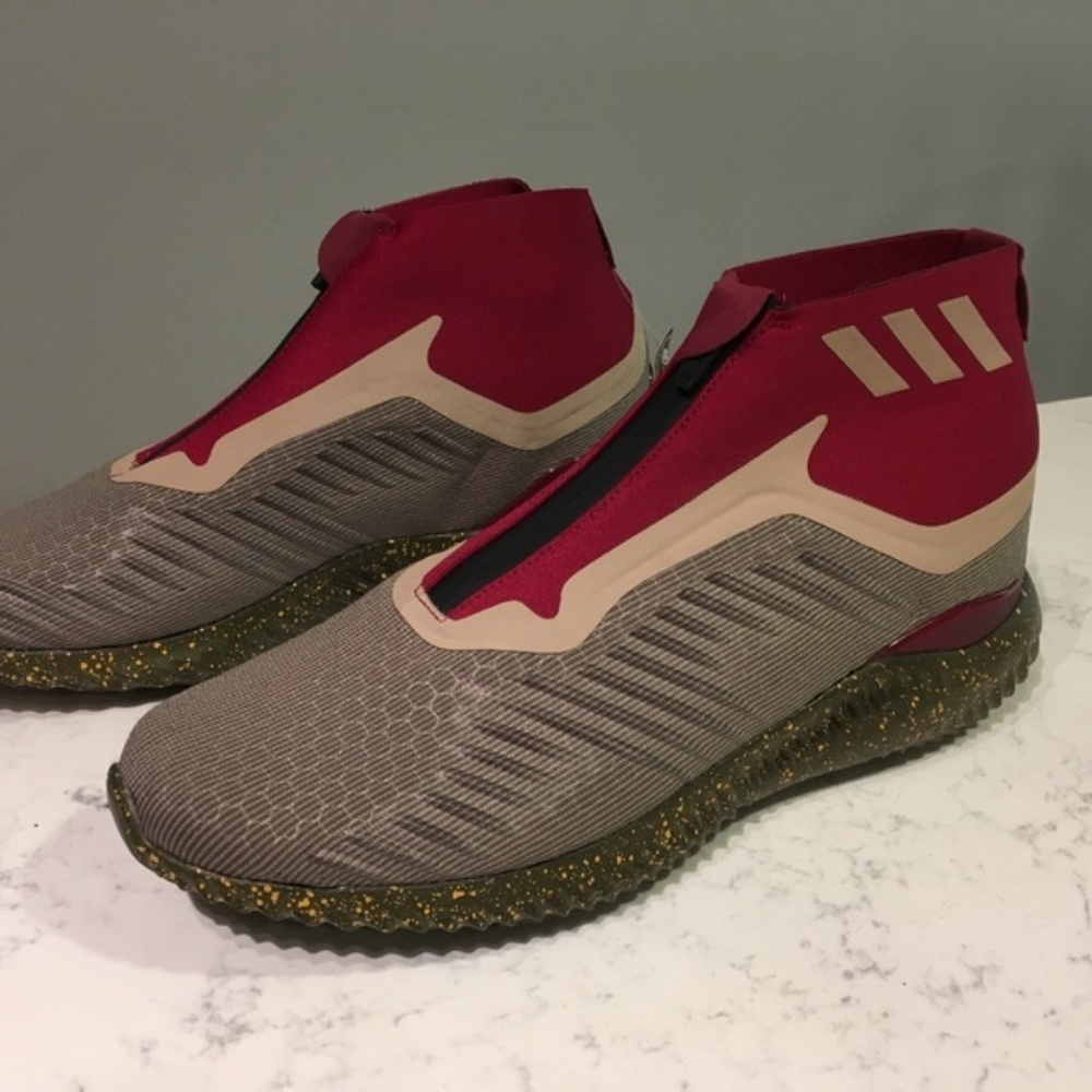 Adidas AlphaBounce Zip - Collegiate Burgundy (11)